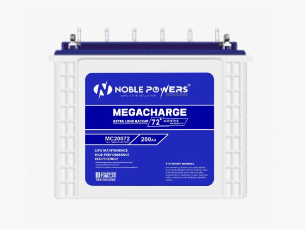 Noble powers 200AH tall tubular battery , MC20072 for office and homes