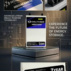 Noble Powers Lithium Inbuilt Inverter 100Ah battery 800VA Inverter