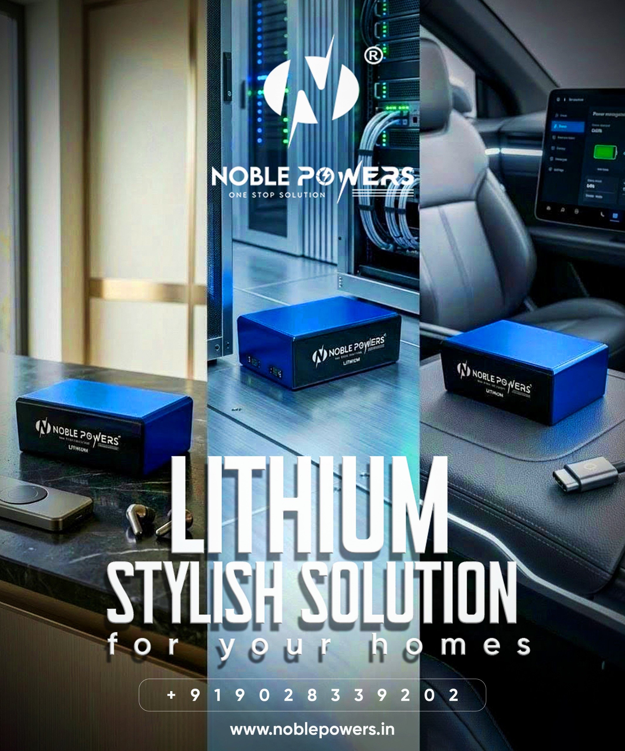 Noble Powers Lithium 150Ah 12V battery - Image 2