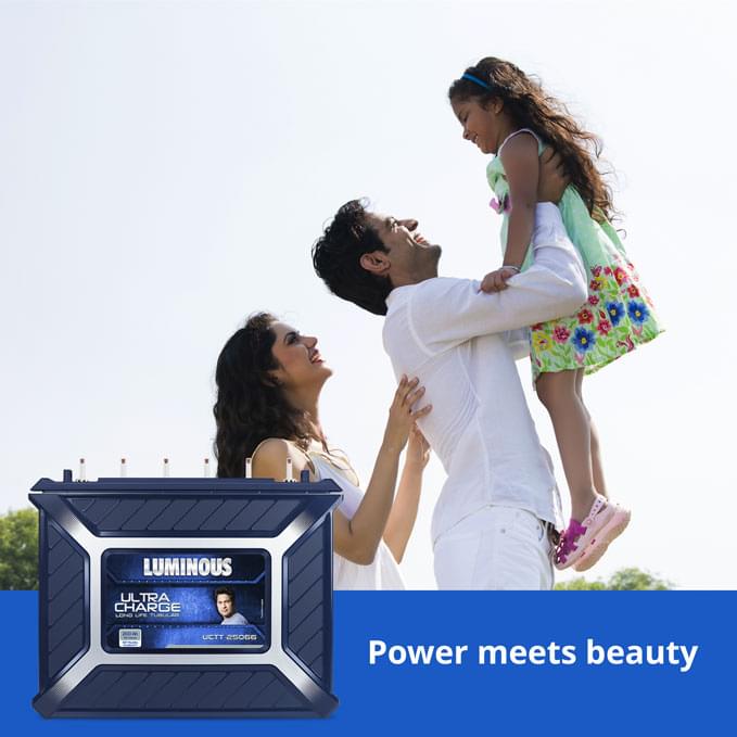 LUMINOUS 200Ah Ulta Charge Tubular Inverter Battery -UCTT 25066 (200Ah) - Image 3