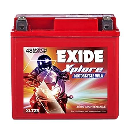 EXIDE XLTZ5A Xplore Battery for Bike