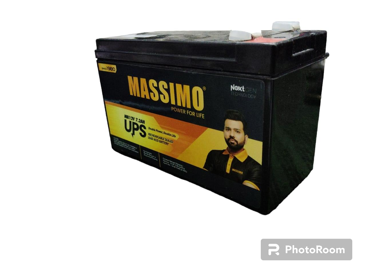 Massimo MB 12V 7.2AH Battery - Image 2
