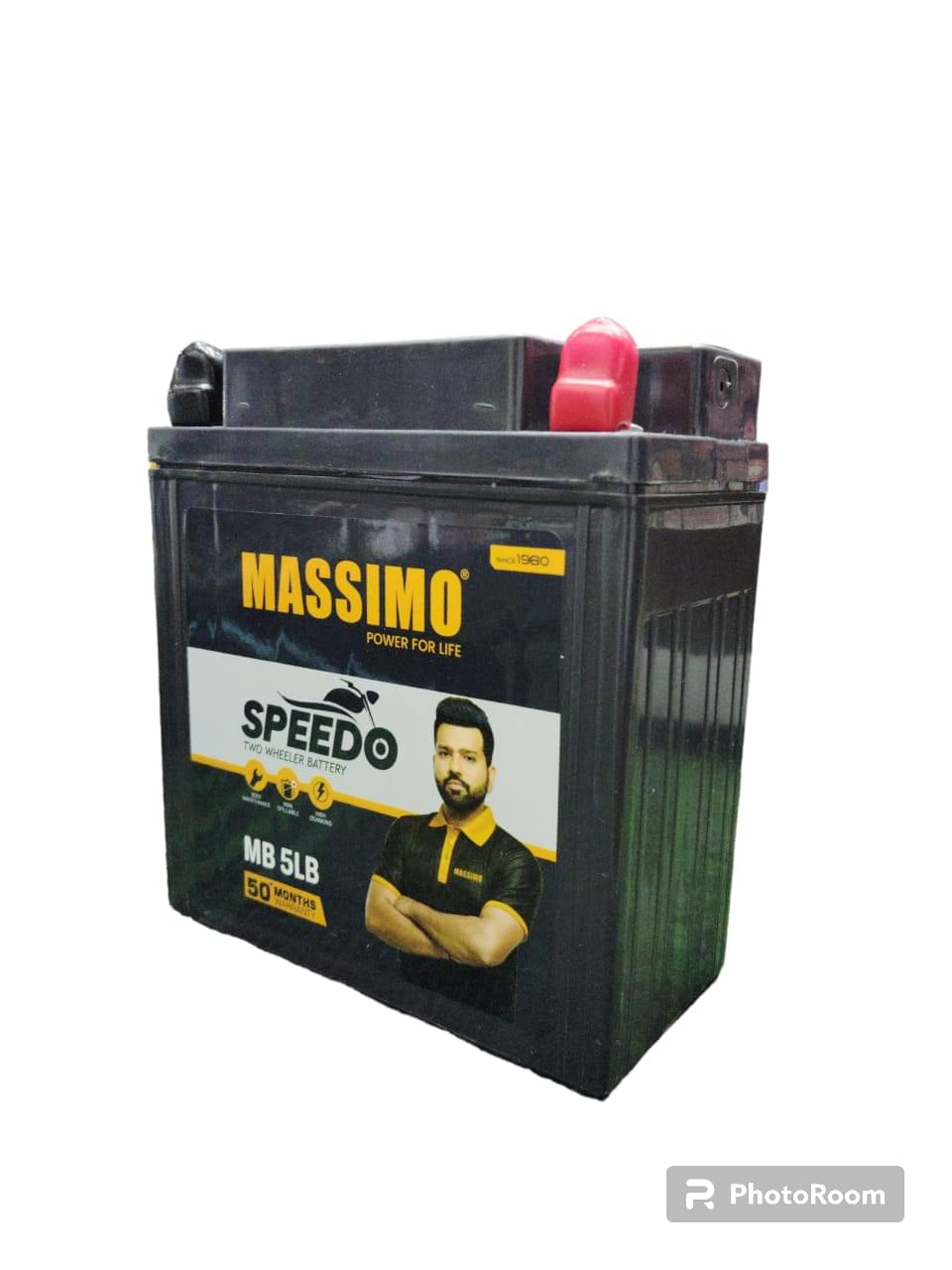 Massimo Bike Battery 5lb EXIDE XLTZ5A Xplore Battery For Bike